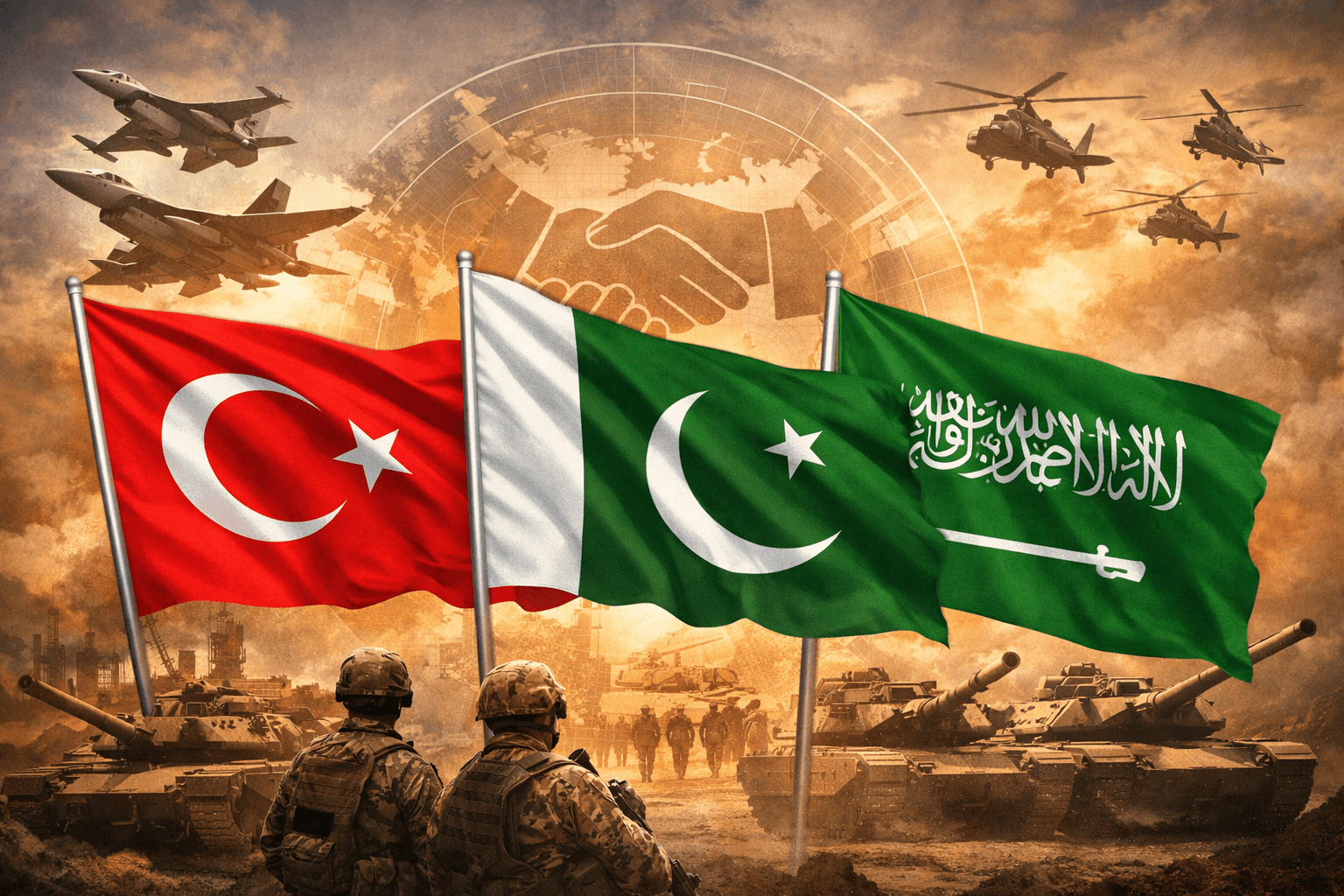 ترکیہ کی پاک سعودی دفاعی اتحاد میں شمولیت کی خواہش